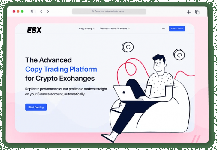 ESX Exchange - Crypto Exchange With Wallet screenshot 1