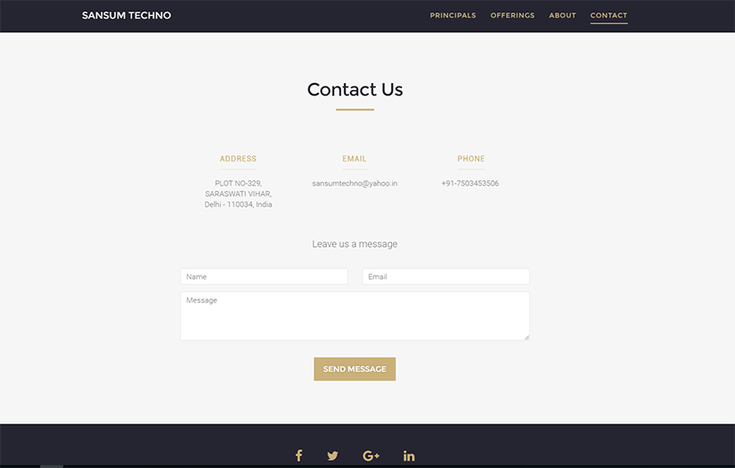 Sansum Techno Solutions screenshot 4