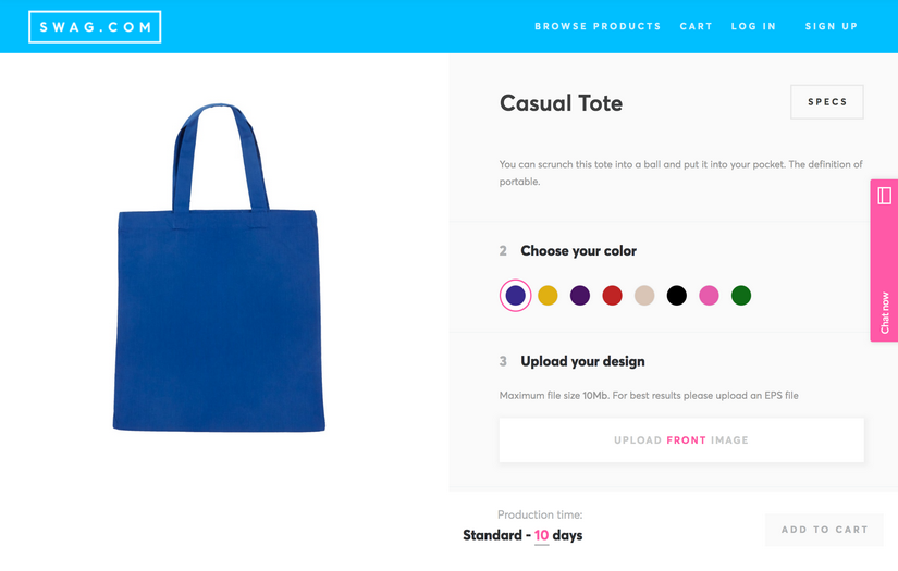 SWAG.COM screenshot 1