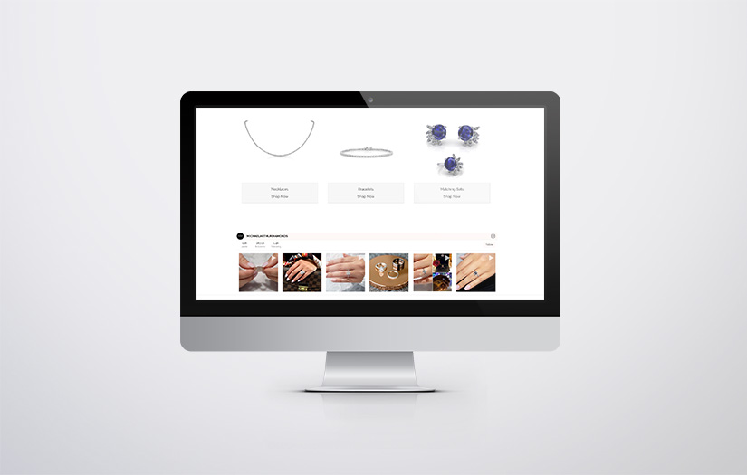 Michael Arthur Diamonds Ecommerce Site screenshot 5