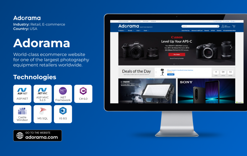 Adorama screenshot 1