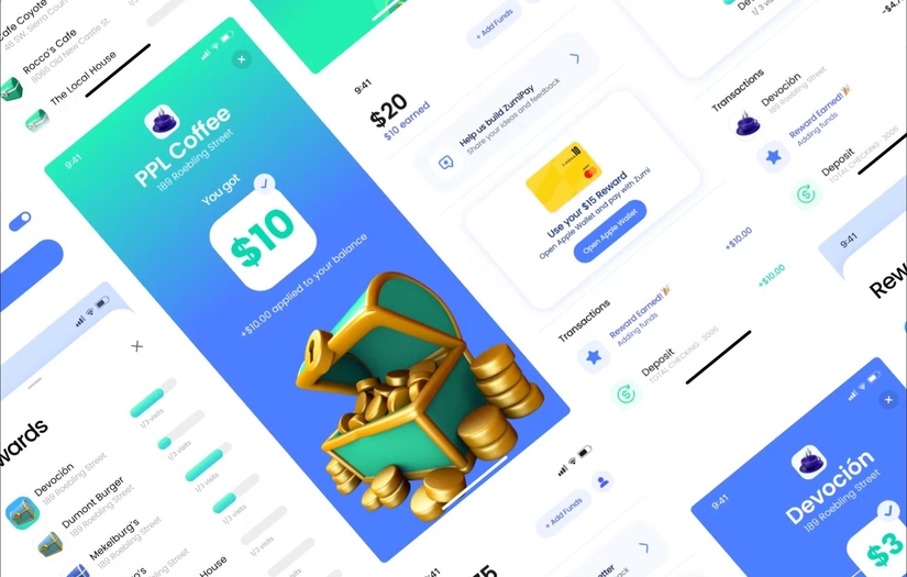 Zumi - Fintech Mobile App screenshot 2