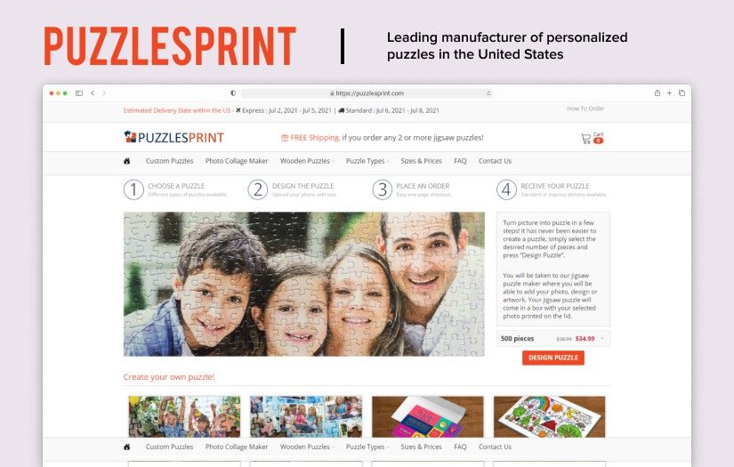 PuzzlesPrint screenshot 1
