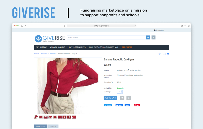 GiveRise screenshot 1