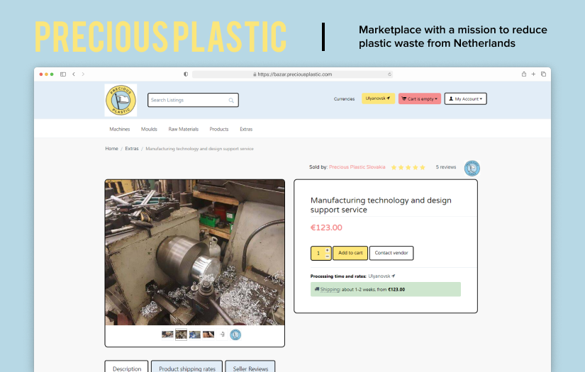 Precious Plastic screenshot 1