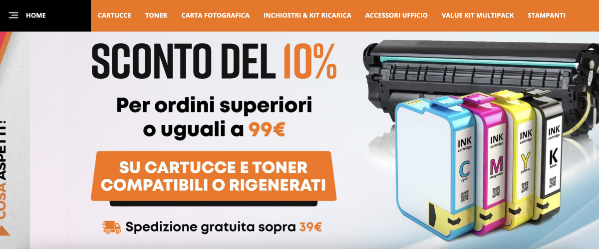 Cartucce screenshot 2