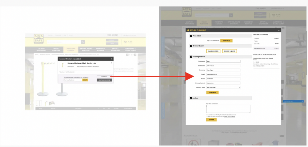 AreaSafe screenshot 2