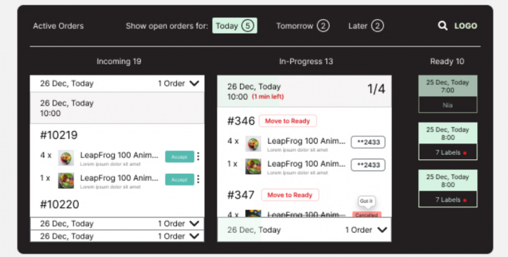 Delivery-Focused Online Marketplace screenshot 1