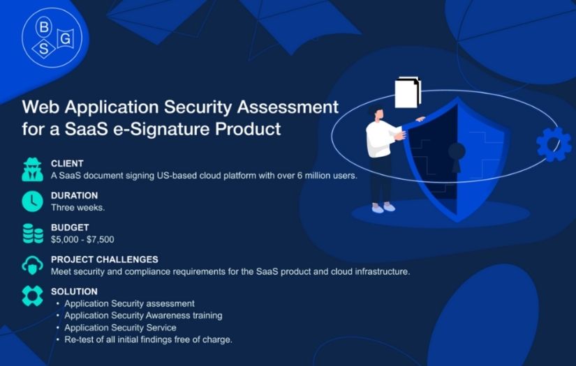 Web Application Security Assessment for a SaaS Product screenshot 1