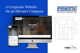 A Corporate Website for an Elevator Company