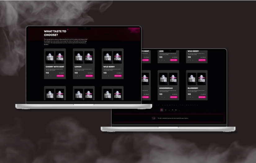 Smoky Ghost - UI/UX Design screenshot 1