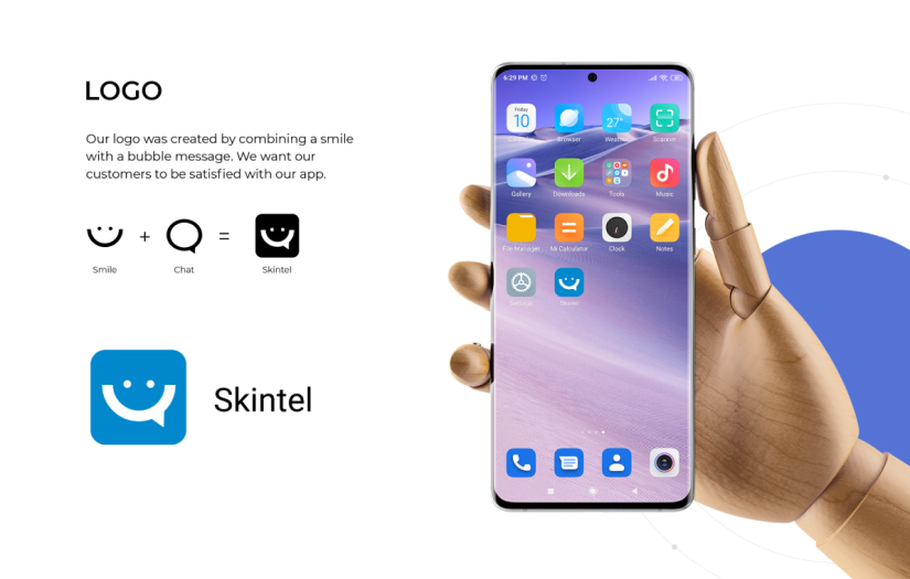 Skintel Messenger screenshot 2