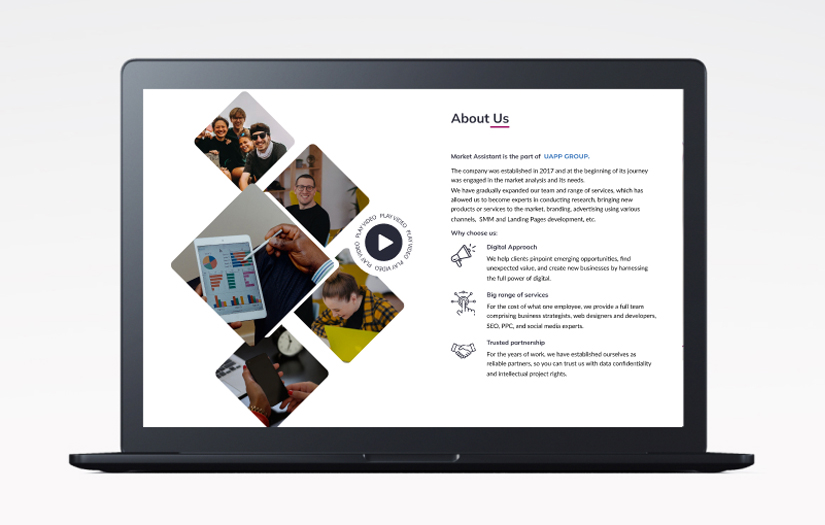 MA Website Development screenshot 4