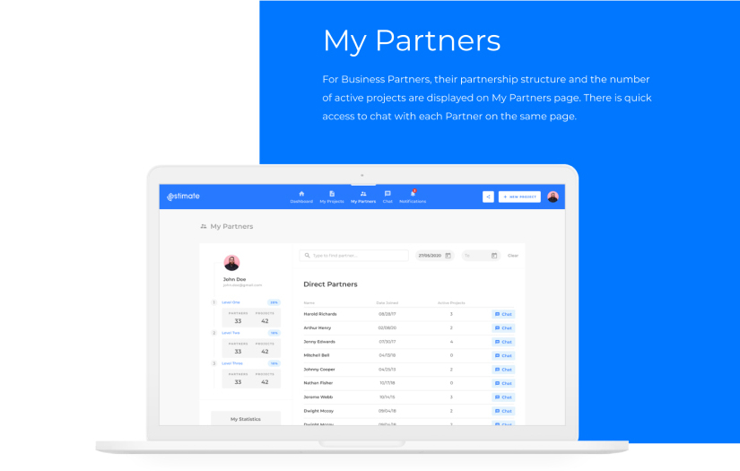 Estimate Platform screenshot 4