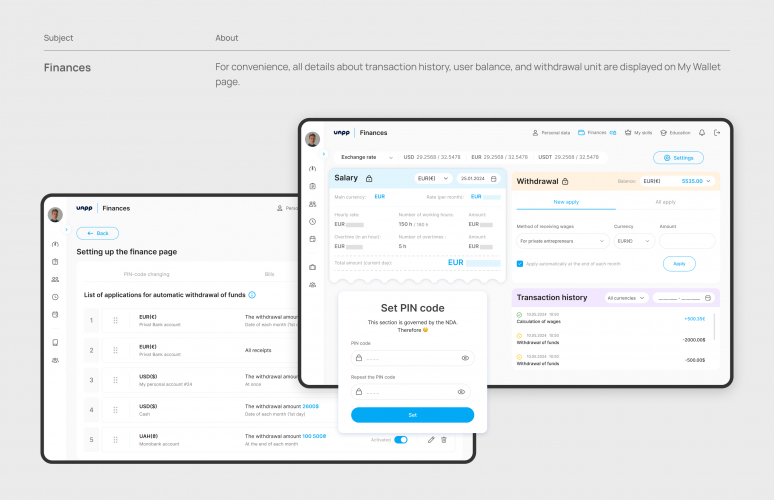 UAPP CRM screenshot 2