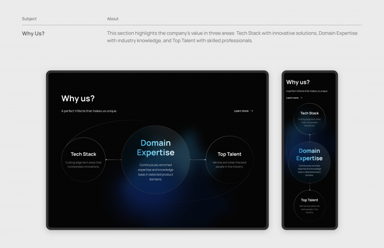UAPP Corporate Website screenshot 1