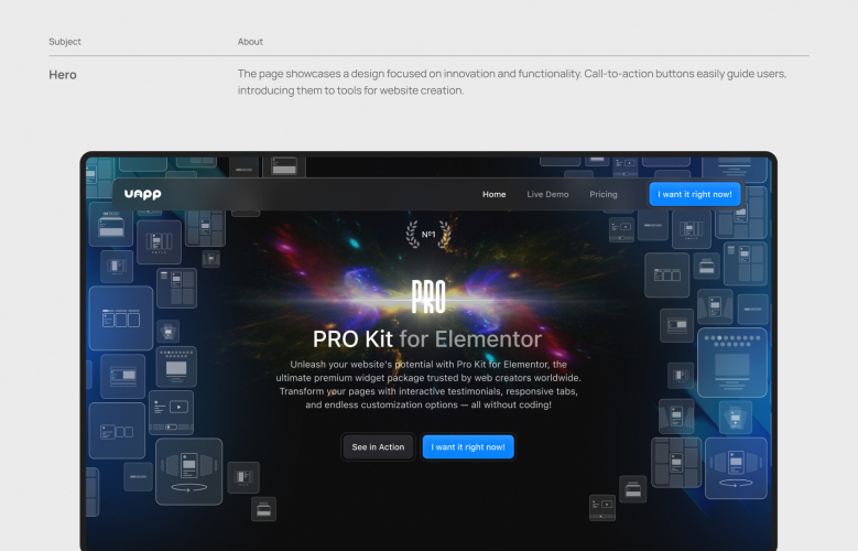 Pro Kit for Elementor screenshot 4