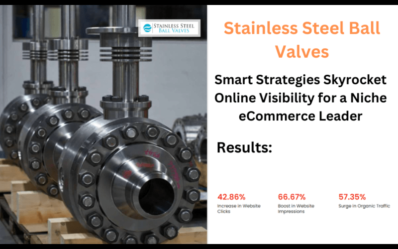 57.35% Surge in Organic Traffic : eCommerce screenshot 1