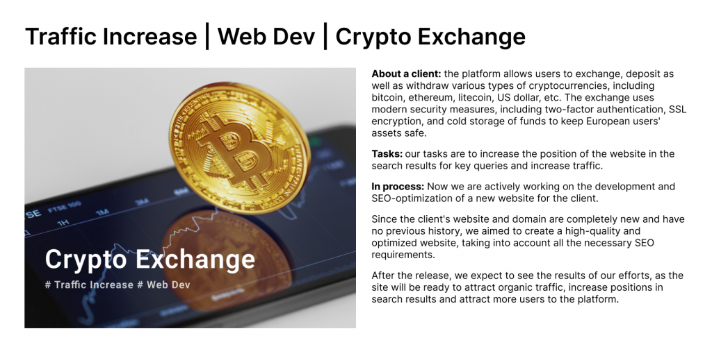 Traffic Increase | Web Dev Crypto Exchange screenshot 1