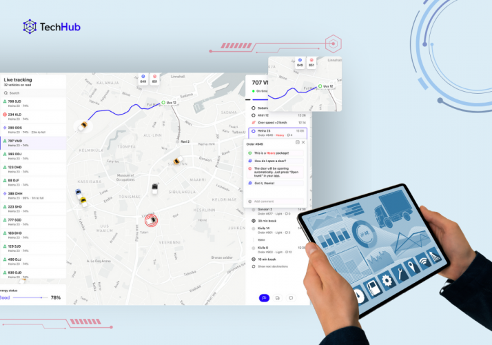 Achieving 20% Fuel Cost Savings: GPS Tracking Solution for Enhanced Fleet Management System (FMS) screenshot 1