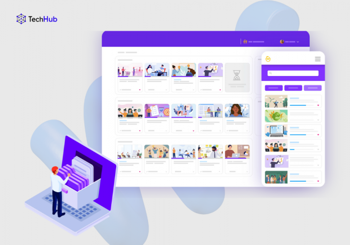 Transforming Education: A Custom Learning Management System by TechHub screenshot 1