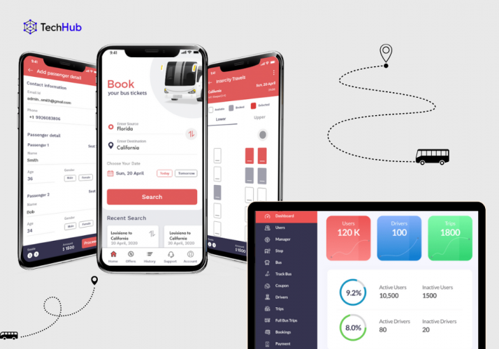 Bus Agency Boost 85% Online Ticket Sales with a Comprehensive Bus Ticket Booking App screenshot 1