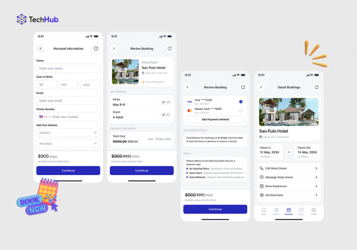 30% Increase in Bookings: Transforming a Hotel Booking App with Personalized Back Office Features screenshot 2