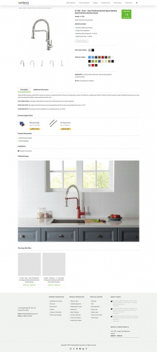 isenberg Faucets screenshot 2