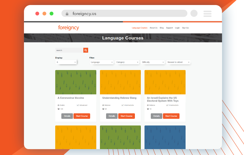 Foreigncy screenshot 1