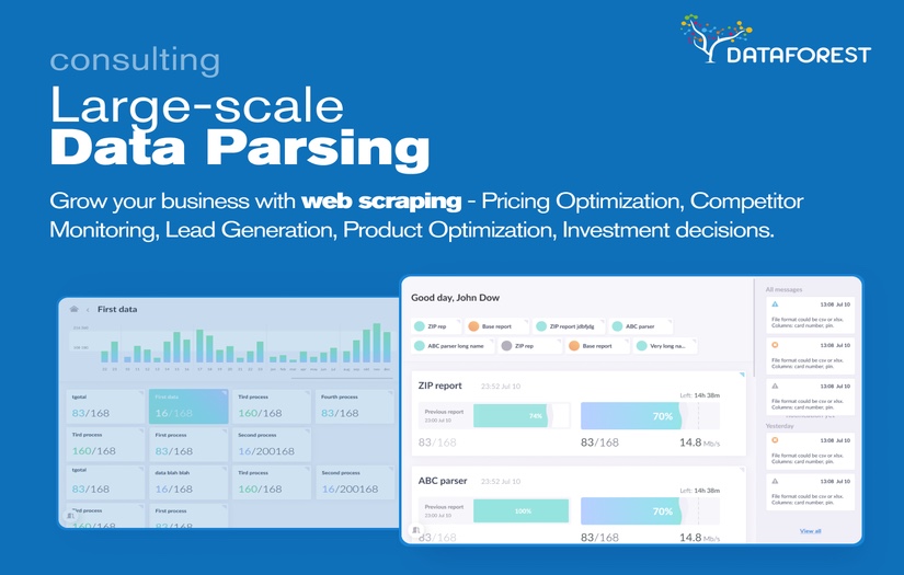 Large-scale Data Parsing screenshot 1