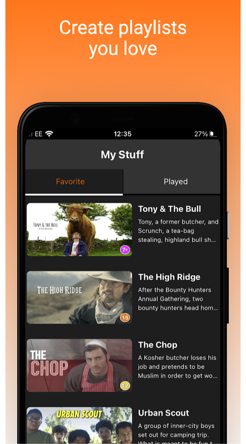 discover.film screenshot 1