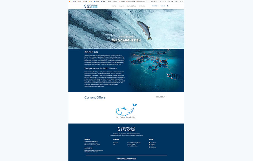 Spectacular Seafood screenshot 1