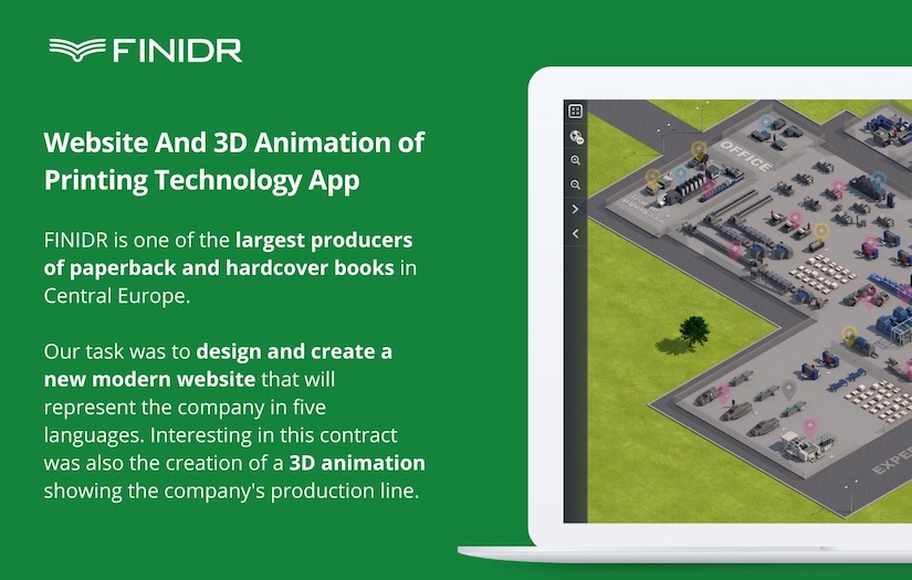 Website And 3D Animation of Printing Technology App screenshot 1