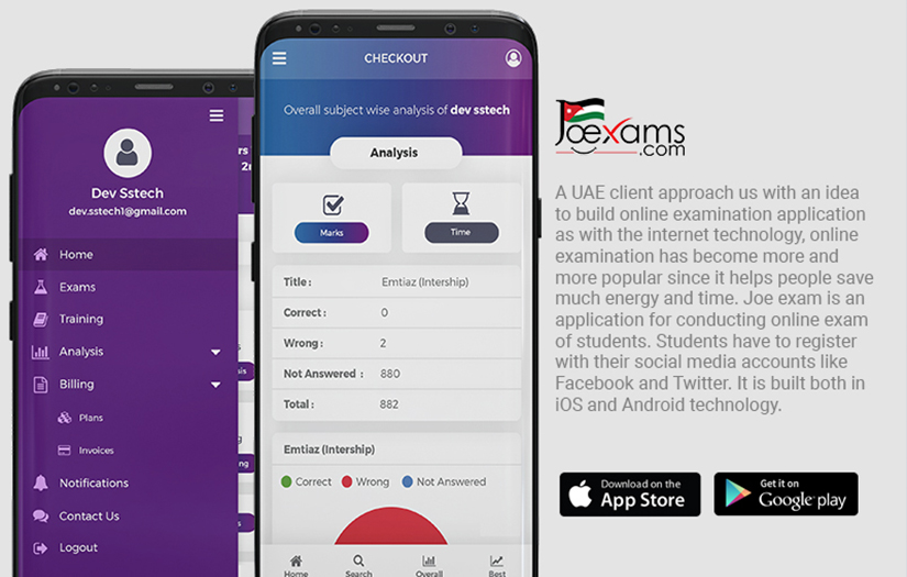 Joe Exam-An Online Exam management application screenshot 1