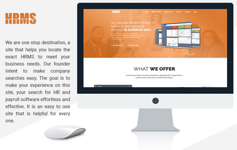 HRMS-Human Resource Management System to simplify HR Operations screenshot 1