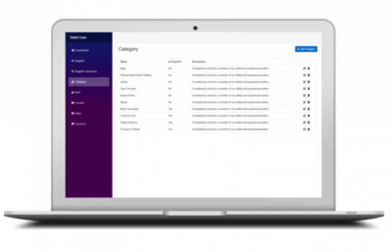 E-Commerce Web App screenshot 1