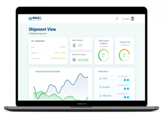 Temperature Monitoring App screenshot 1