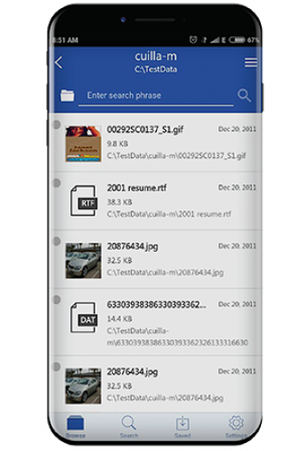 Email and File Archive App screenshot 1
