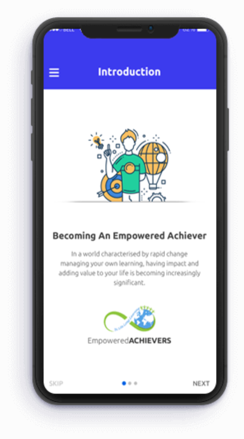 eLearning & Quiz-based behavior improvement App screenshot 2