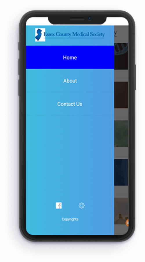 XAMARIN based Android App for Essex County Medical Society screenshot 2