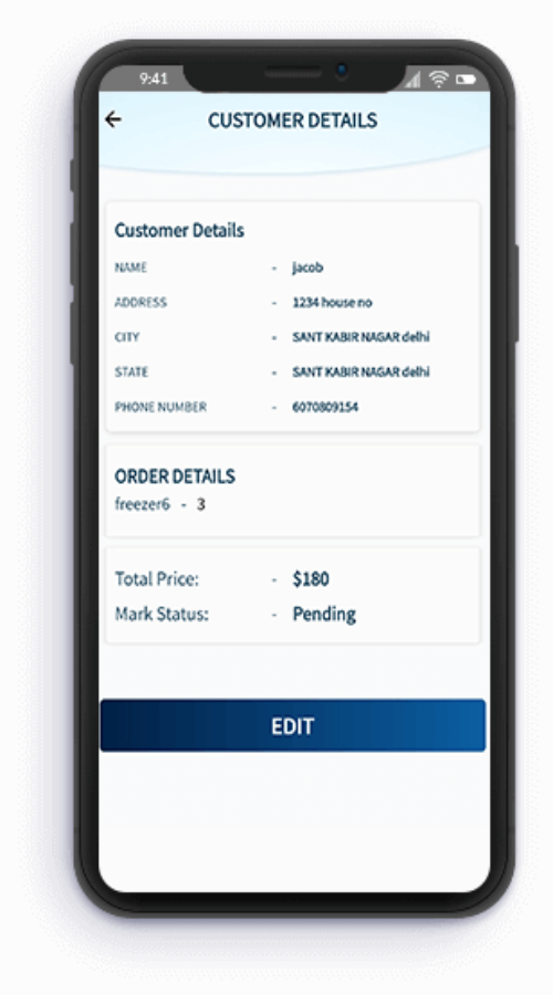 App based platform for inventory & logistics management screenshot 2