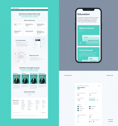 Earn Forex | Developing Custom Brokerage Platform screenshot 3
