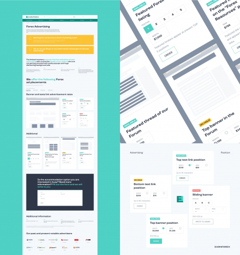 Earn Forex | Developing Custom Brokerage Platform screenshot 2