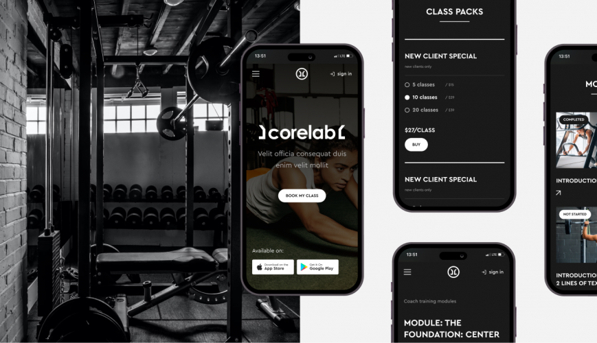 Corelab | Multifunctional workouts system screenshot 2