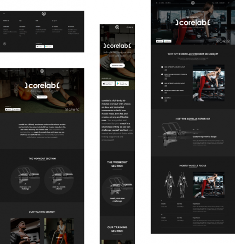 Corelab | Multifunctional workouts system screenshot 1