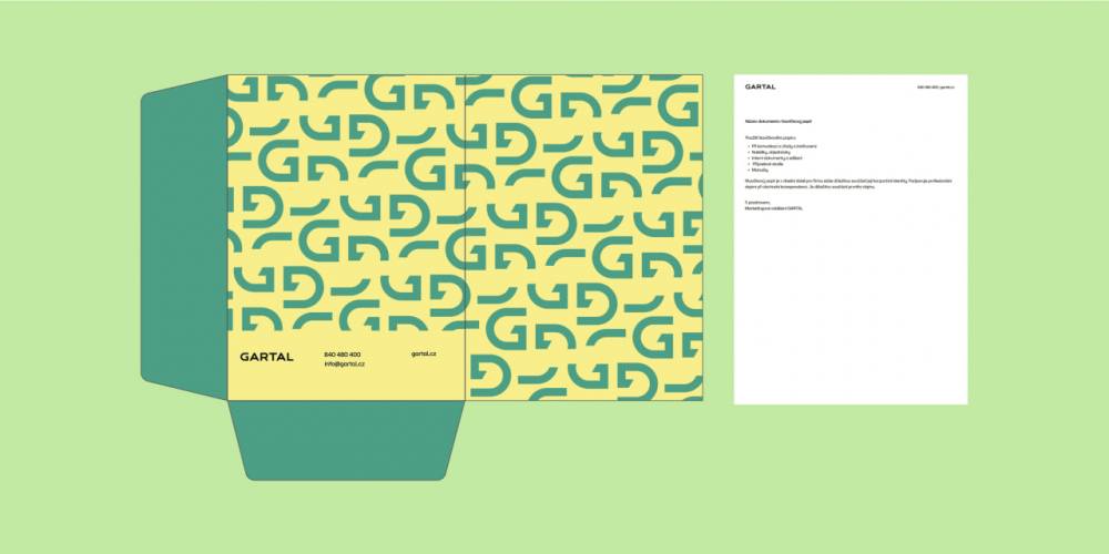 Branding for the Real Estate company GARTAL screenshot 3