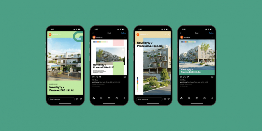 Branding for the Real Estate company GARTAL screenshot 4