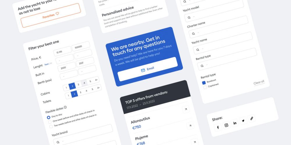 Boatscribe — price aggregator for catamaran, motorboat and yacht rental screenshot 4