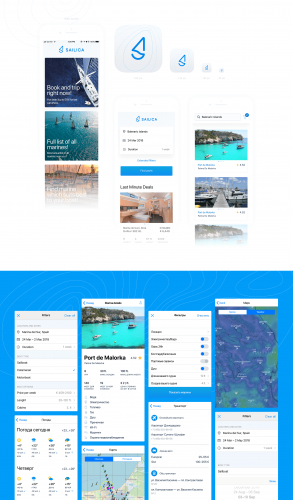 Sailica iOS | Mobile IOS application for choosing yachts and marinas by yachtsmen screenshot 1