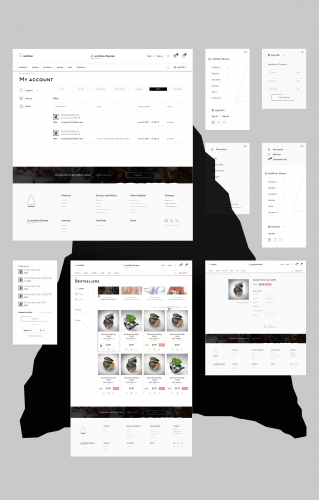 indiGem | Design and Front-end development of marketplace screenshot 1